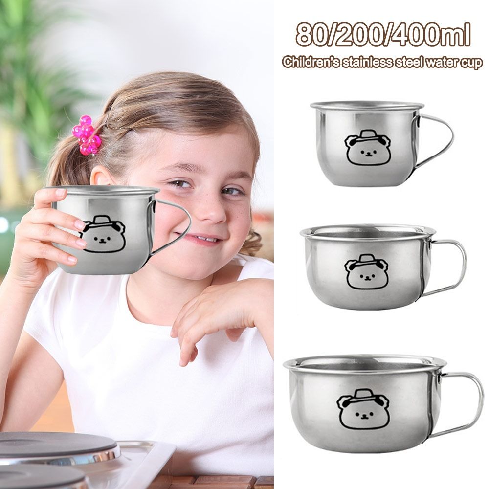 Coffee Tea & Espresso Appliances - 80/200/400ML Kid Water Cup Bear Design