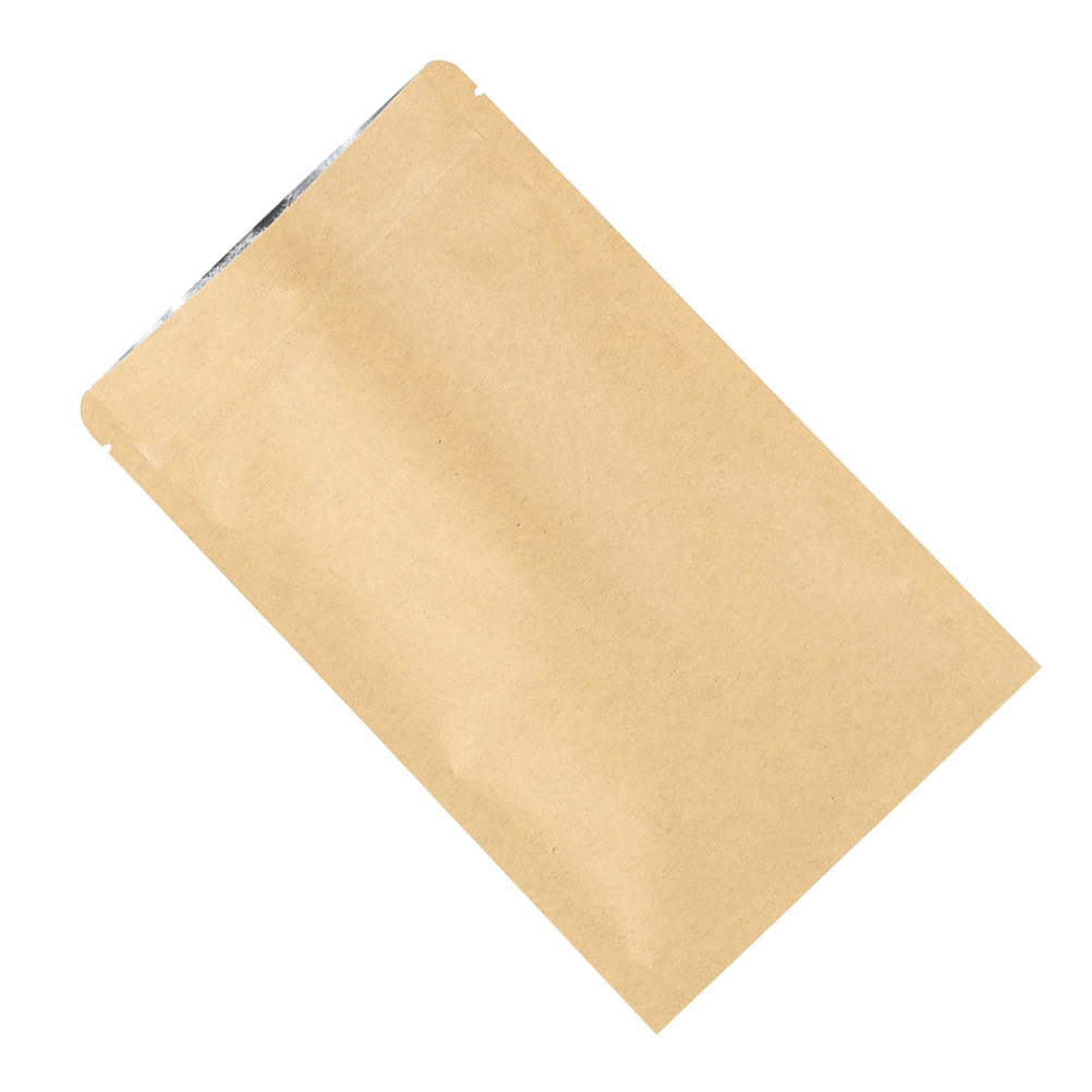 Coffee Tea & Espresso Appliances - 50Pcs Moisture-Proof Sealed Bags Kraft Paper