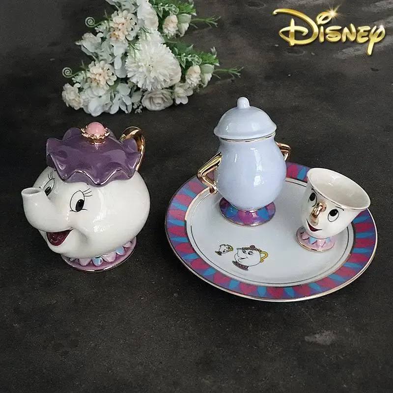 Coffee Tea Mix - Hot Teapot Cartoon Beauty And The