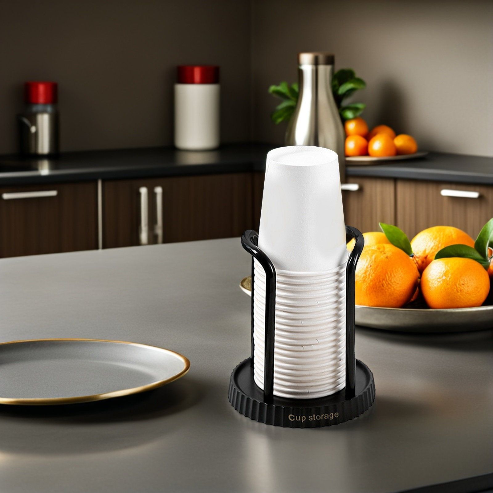 2Pcs Disposable Cup Dispenser  - đánh giá và giá Coffee Tea Station