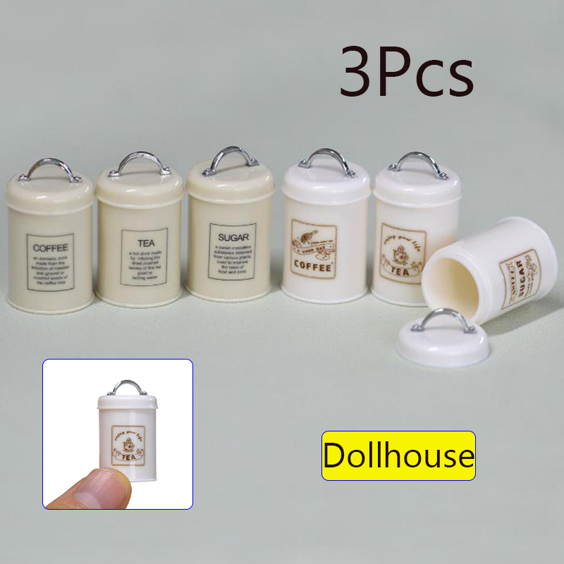 3Pcs Miniature Dollhouse Mini  - đánh giá và giá Coffee Tea & Espresso Appliances