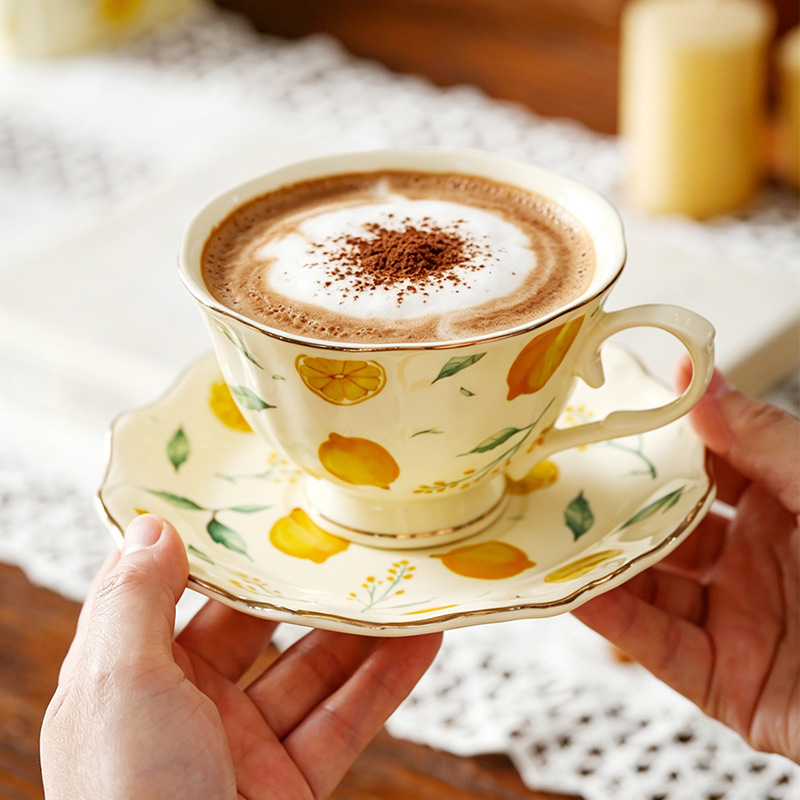 Ins Fresh Lemon Appearance Cer - đánh giá và giá Lemon Tea Coffee