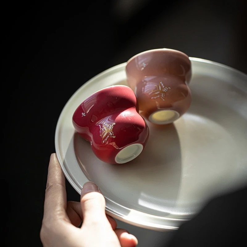 Carmine Gourd Teacup Kung Fu T - đánh giá và giá Coffee Tea Wrong