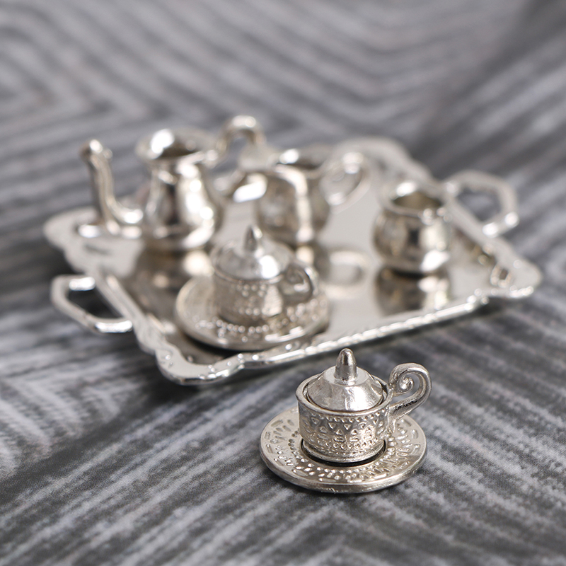 10pcs/Set 1/12 Dollhouse Minia - đánh giá và giá Coffee Tea Mix