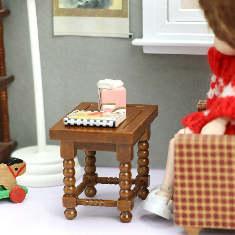 1:12 Dollhouse Miniature Round - đánh giá và giá Coffee Tea Station