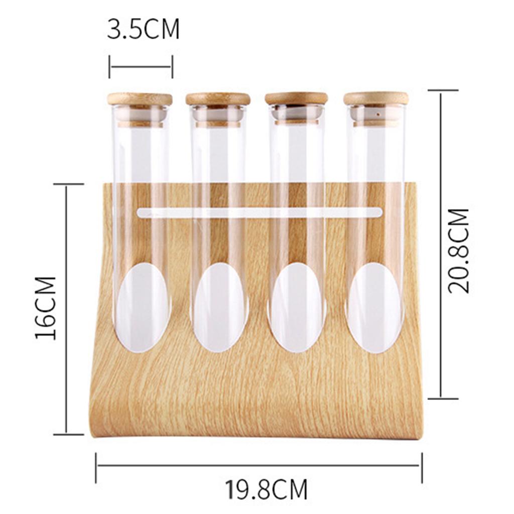 Glass Tube Storage Rack Visibl - đánh giá và giá Coffee Tea & Espresso Appliances