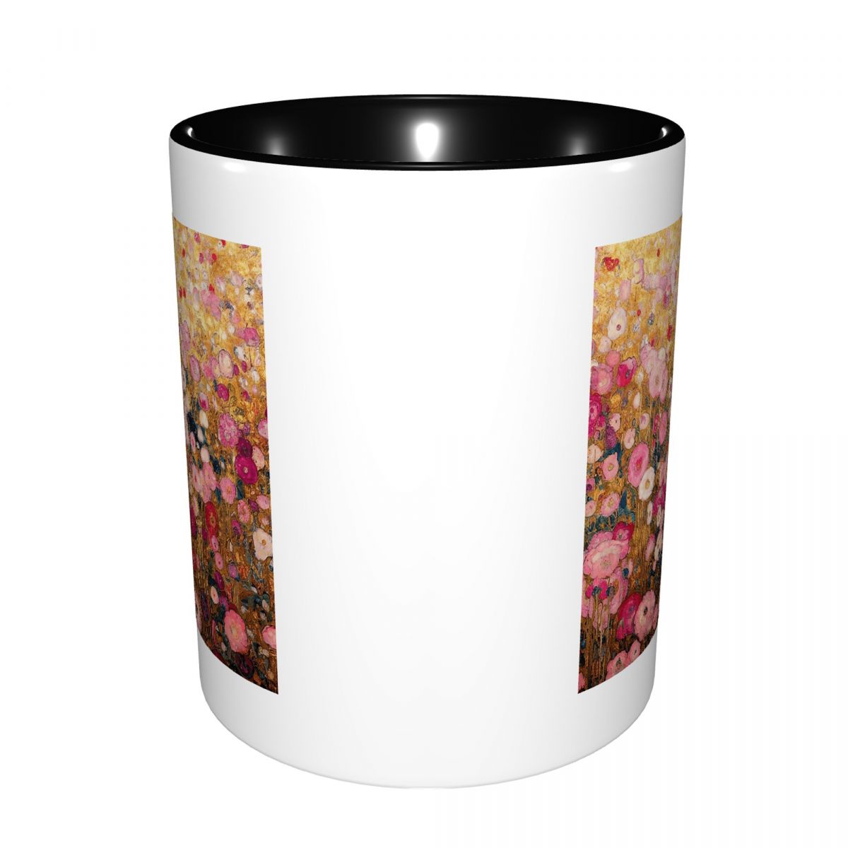 Gustav Klimt Pink Flower Garde - đánh giá và giá Coffee Tea Garden