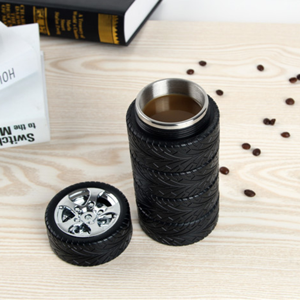 Creative Tire Cup, Stainless S - đánh giá và giá Young Tea Coffee