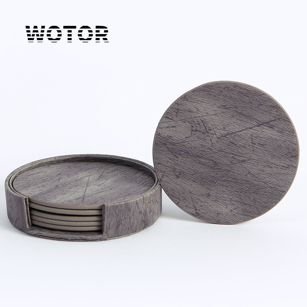 WOTOR 6PCS/Lot Circle Wood Gra - đánh giá và giá Coffee Tea Mix