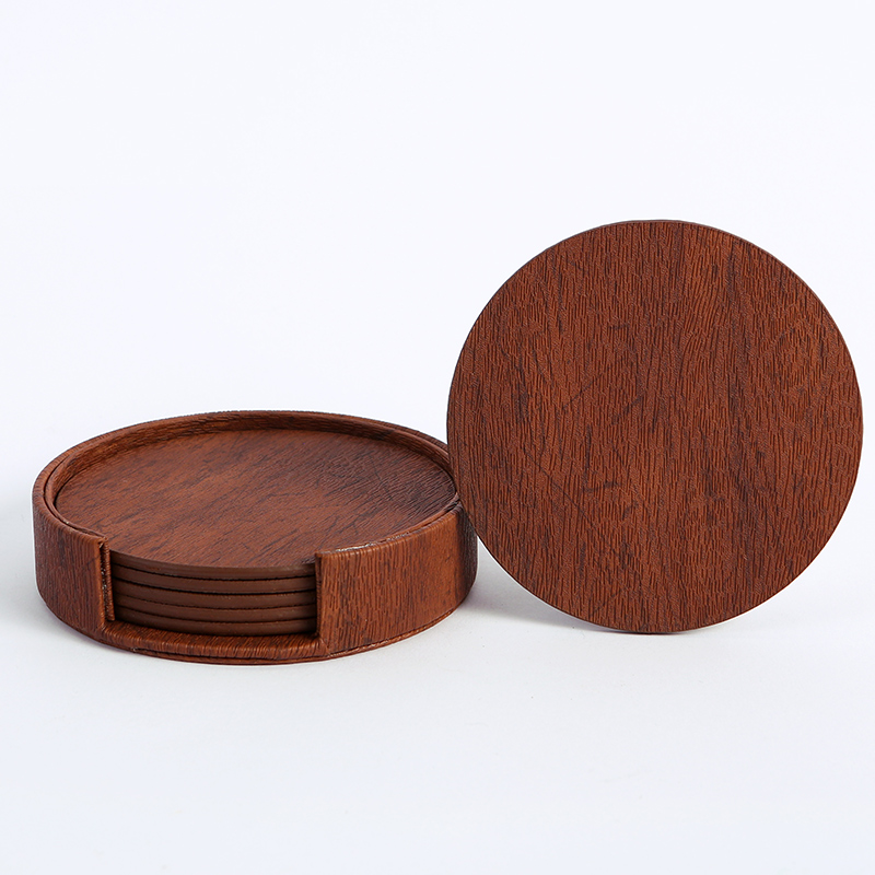 WOTOR 6PCS/Lot Circle Wood Gra - đánh giá và giá Coffee Tea Mix