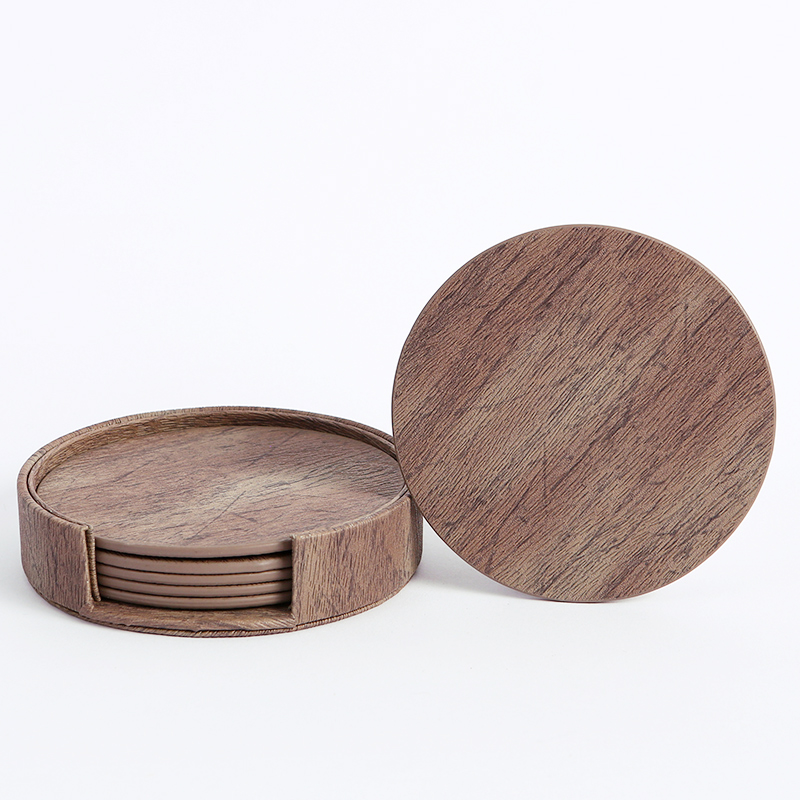 WOTOR 6PCS/Lot Circle Wood Gra - đánh giá và giá Coffee Tea Mix