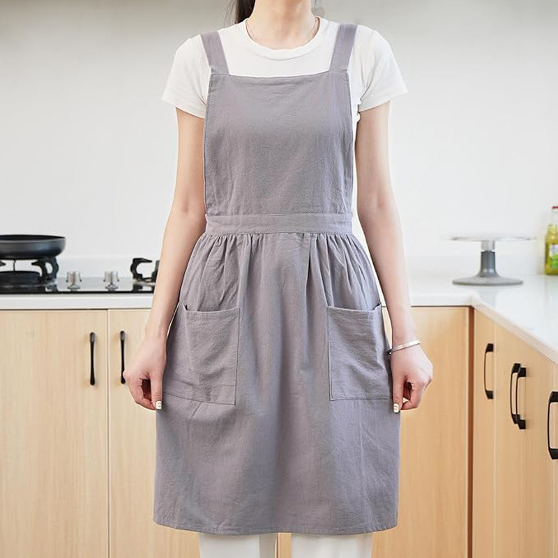 Canvas apron made of cotton su - đánh giá và giá Coffee Tea Garden