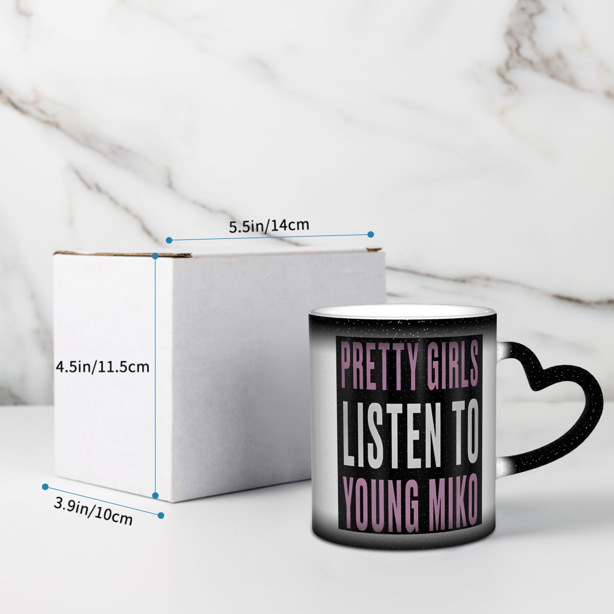 Young Miko Merch Mug Funny Cer - đánh giá và giá Young Tea Coffee