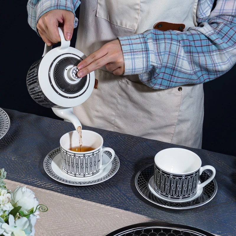 Simple European-Style Tea Set  - đánh giá và giá Coffee Tea Mix