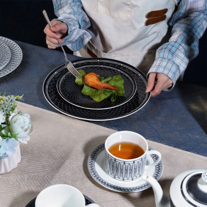 Simple European-Style Tea Set  - đánh giá và giá Coffee Tea Mix