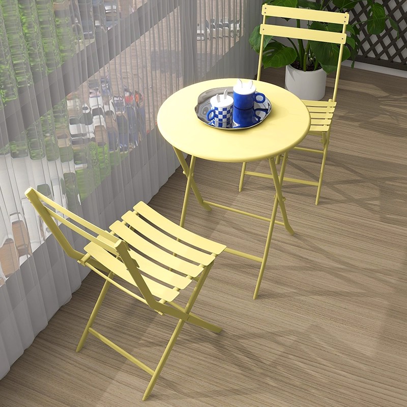 Small Folding Tea Table with C - đánh giá và giá Coffee Tea Garden