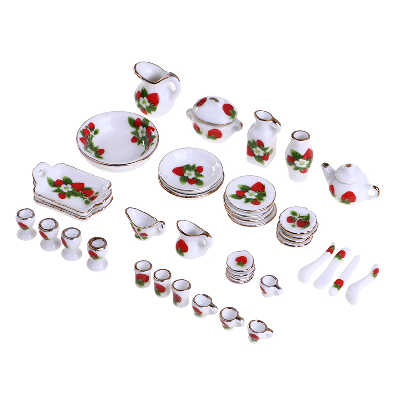 1 Bộ 1:12 Thu Nhỏ Nhà Búp Bê H - đánh giá và giá Coffee Tea Mix