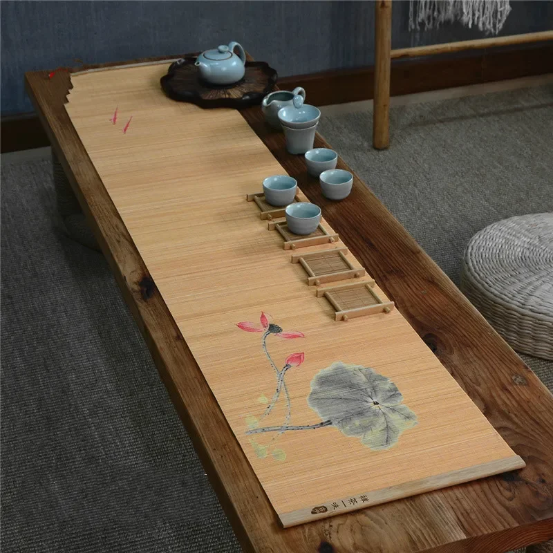 Bamboo Cup Mat Kung Fu Tea Acc - đánh giá và giá Coffee Tea Place