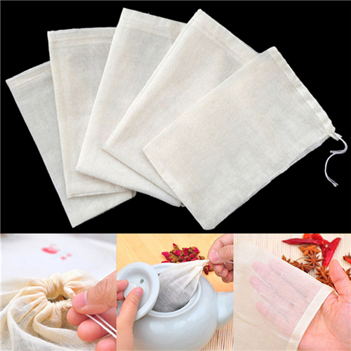 1/10 Cái Cotton Túi Trà Muslin - đánh giá và giá Coffee Tea Garden